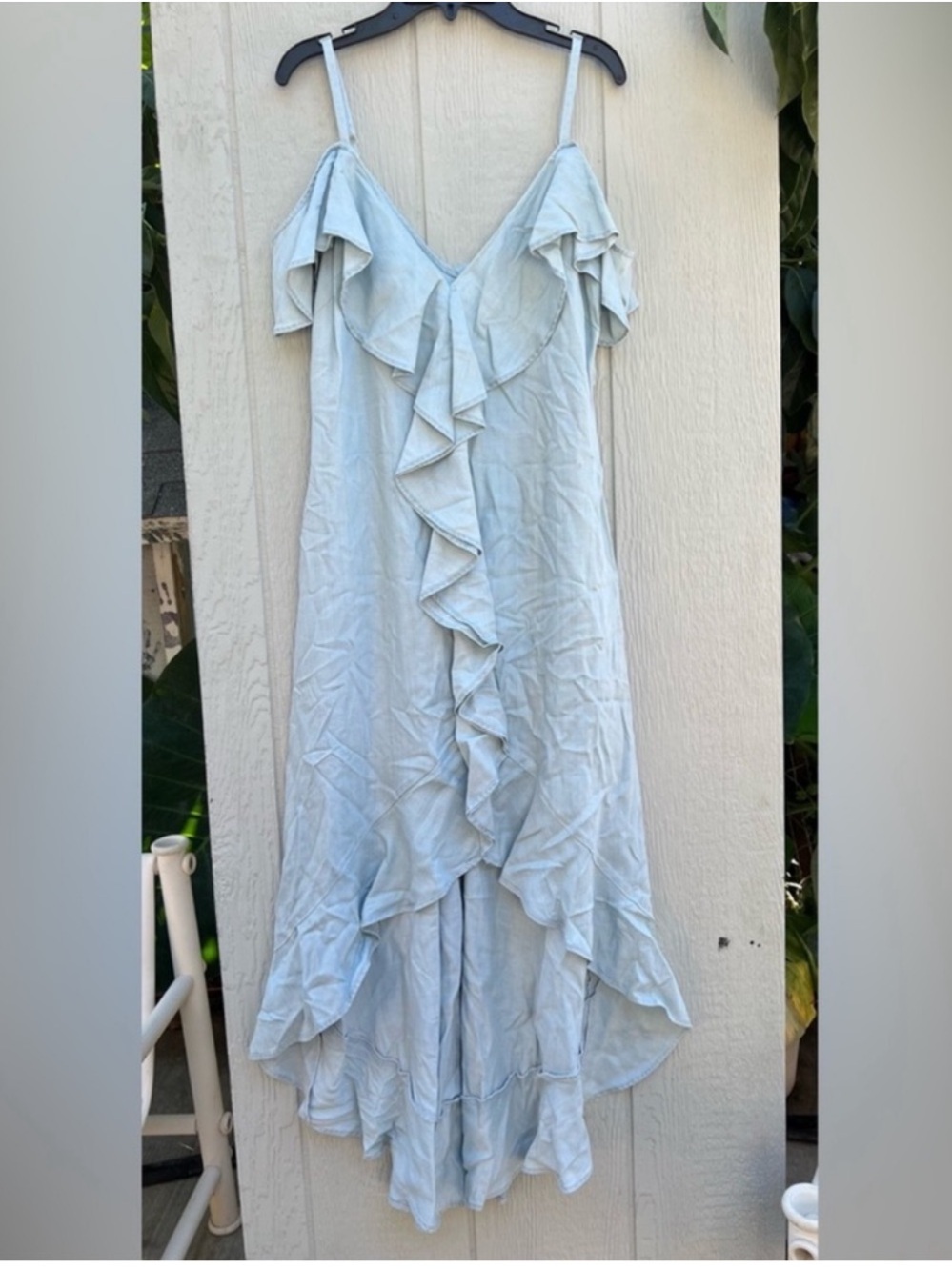 Guess ruffle dress